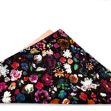 Floral Pocket Square in Contrast Liberty