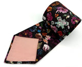 Contrast Floral Neck Tie in Liberty