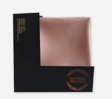Rose Gold Italian Satin Pocket Square.