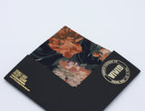 Floral Pocket Square. Liberty of London. Decadent Blooms. Copper and Black