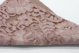 Rose Gold Lace Floral Pocket Square.