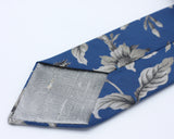 Classic Blue and Steel Gray Neck Tie Liberty of London