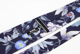 Indigo Blue Large Floral Neck Tie