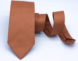 Copper Cotton Neck Tie