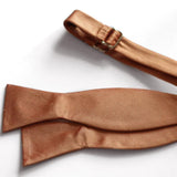 copper bow tie copper wedding