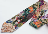 Floral Neck Tie in Multi - Liberty of London