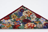 Floral Pocket Square - Peonies in Multi - Liberty of London