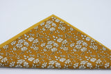 Yellow Floral Pocket Square