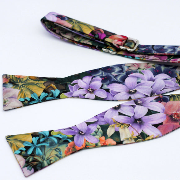 Floral Bow Tie in Multi - Self-tie - Liberty of London